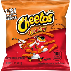 Cheetos Crunchy Cheese Flavored Snacks - 10oz/10ct