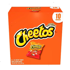 Cheetos Crunchy Cheese Flavored Snacks - 10oz/10ct