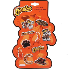 Cheetos Fun Stickers for Kids Classroom, Cute Puffy Stickers for Girls, Boys and Teens, Cool Decal Stickers, Party Favors